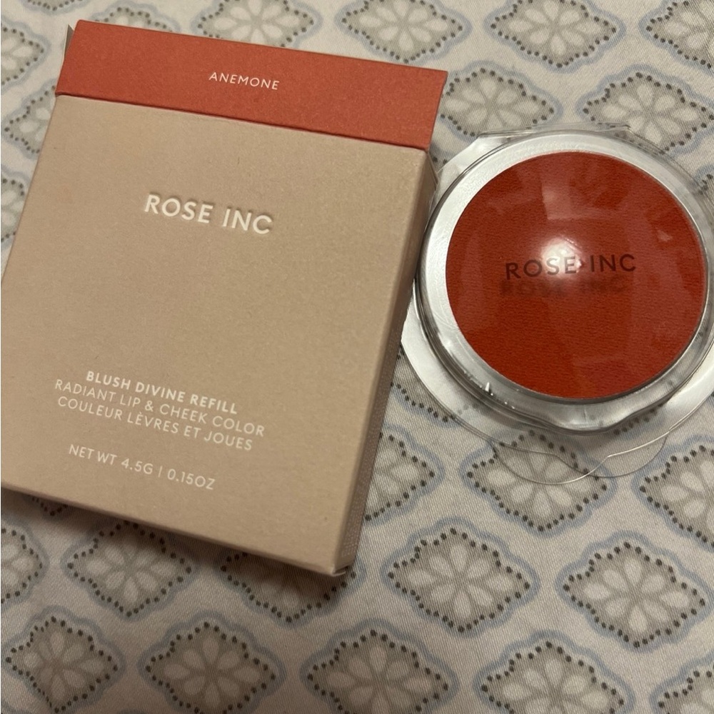 Rose Inc Blush Divine Refill in Anemone